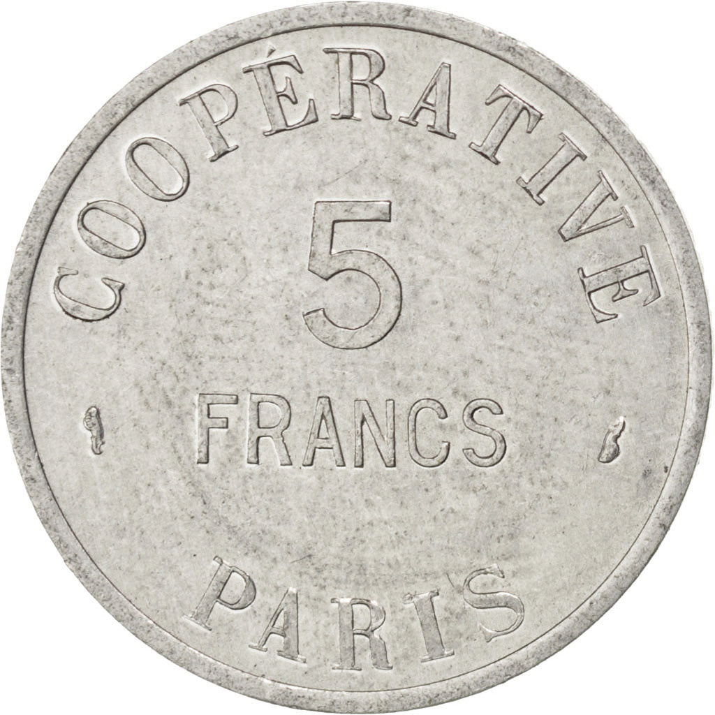 Coin, France, 5 Francs, AU(55-58), Aluminium, Elie:C1055.3