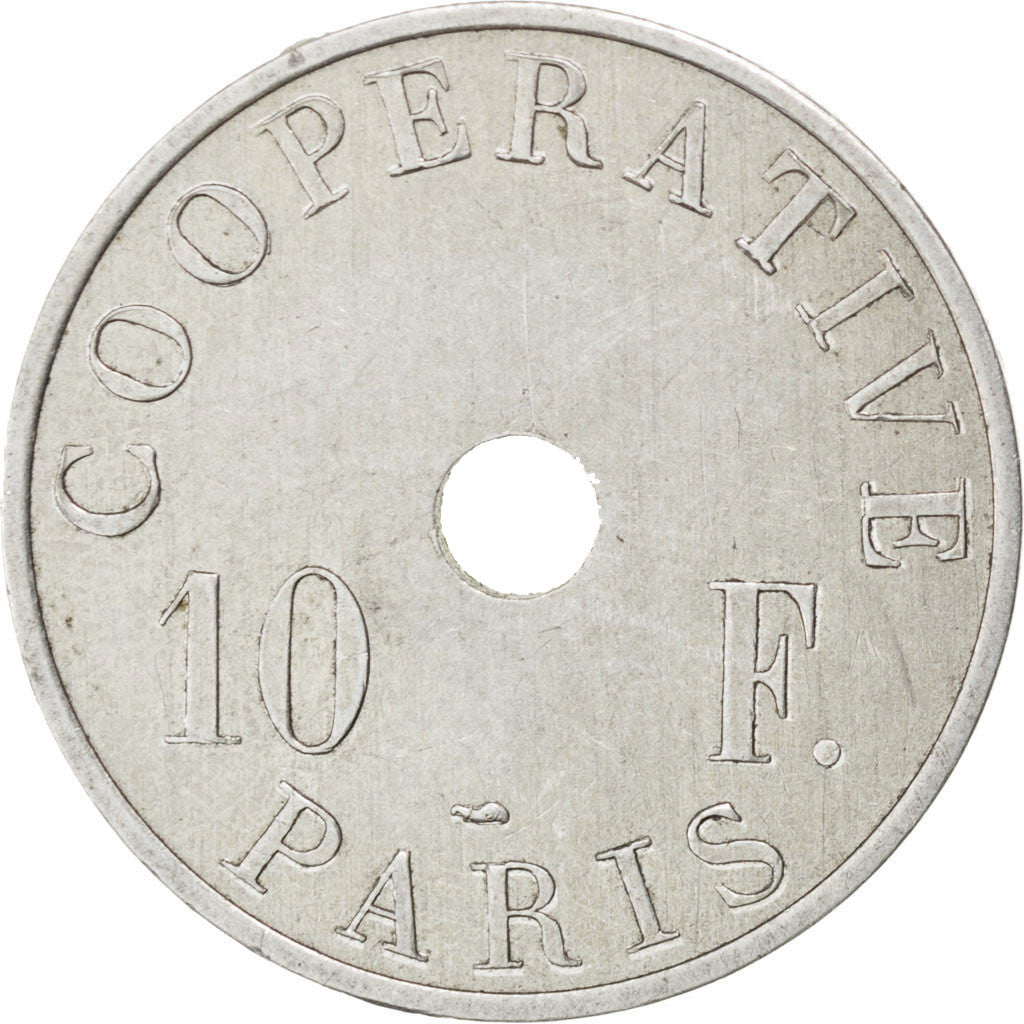 Monnaie, France, 10 Francs, TTB, Aluminium, Elie:C1055.4