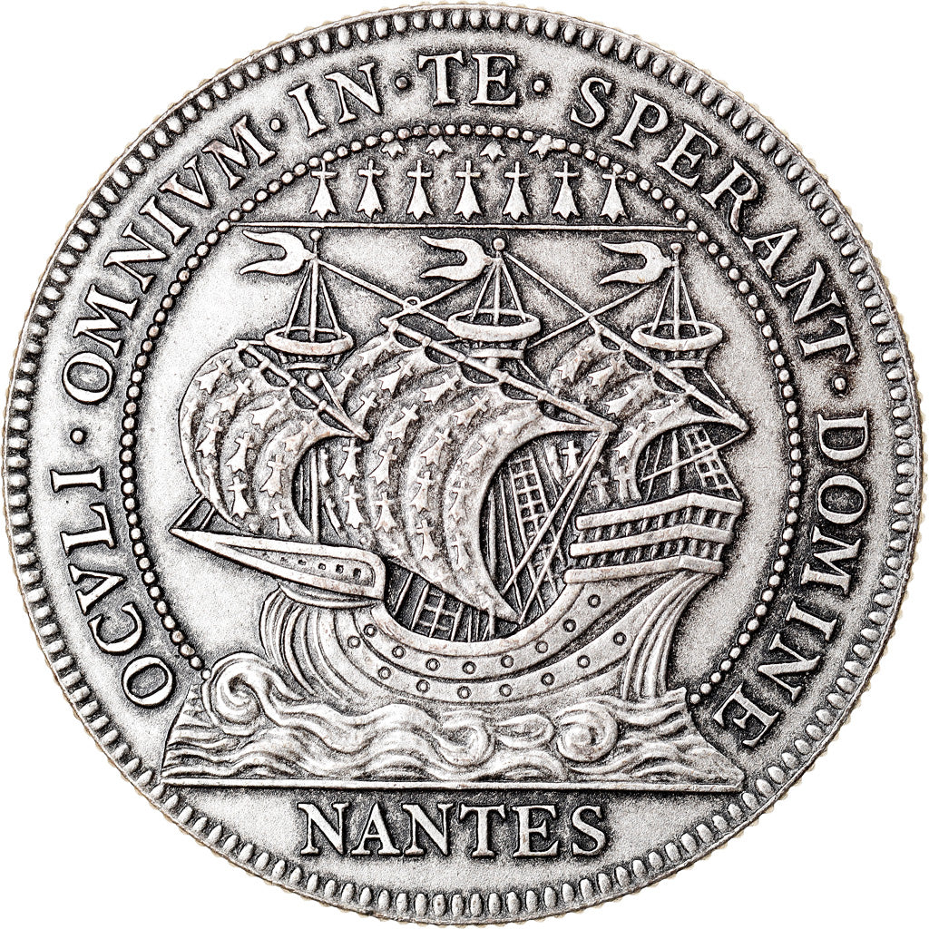 Frankreich, Token, Chambre de Commerce de Nantes, VZ, Silber