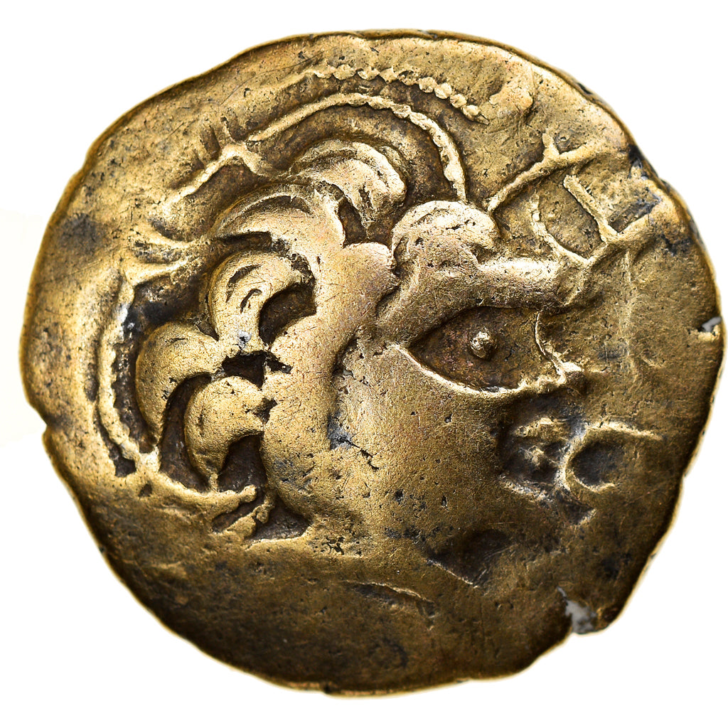 Veneti, Namnetes, Statère à la croix, 2nd-1st century BC, Electrum, VF(30-35)