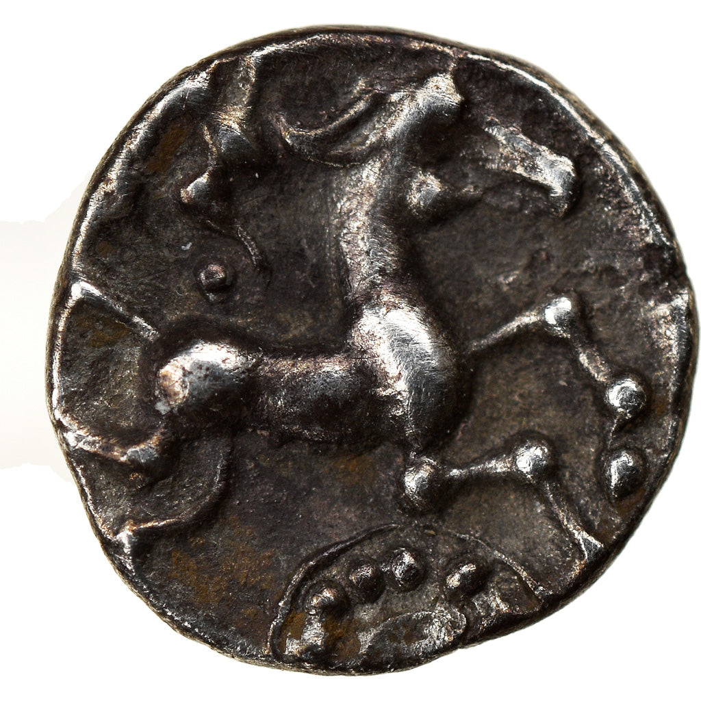 Moneta, Aulerci Cenomani, Obol, SPL-, Argento, Delestrée:2366