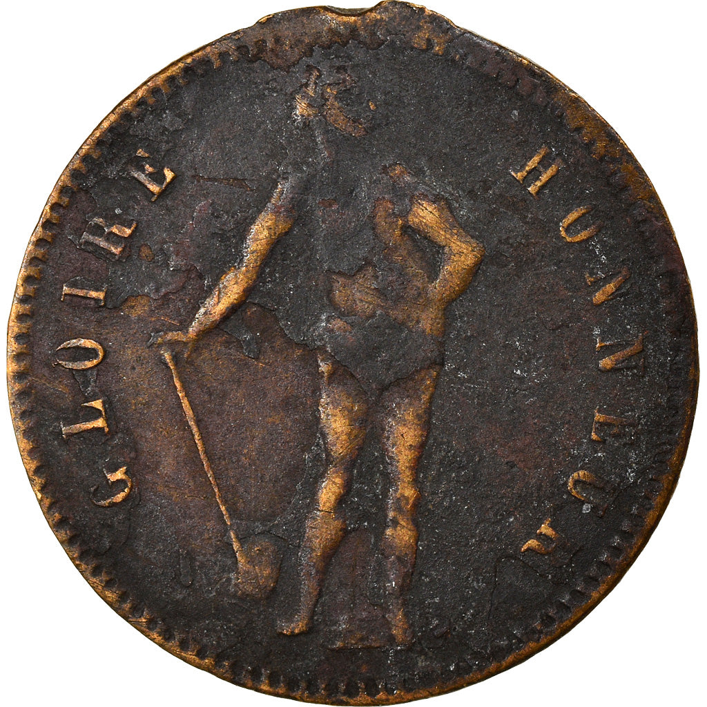 Francja, Medal, Druga Republika Francuska, VF(30-35), Miedź