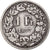 Coin, Switzerland, Franc, 1877, Bern, VF(20-25), Silver, KM:24