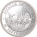 France, Médaille, Bataille de Valmy, 1989, SPL+, Argent
