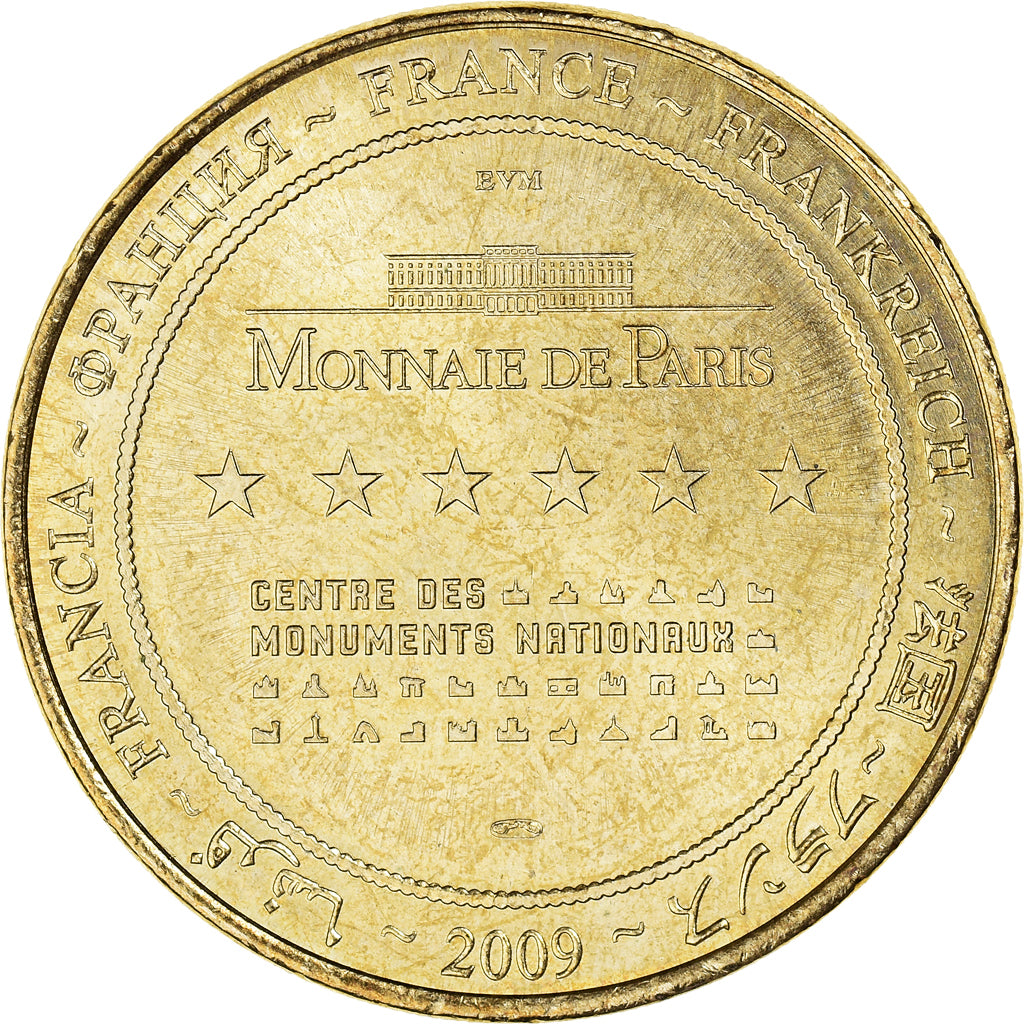 France, Token, Touristic token, Le-Mont-Saint-Michel - L'Archange, 2009, MDP