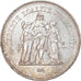 Munten, Frankrijk, Hercule, 50 Francs, 1978, Paris, PR+, Zilver, KM:941.1