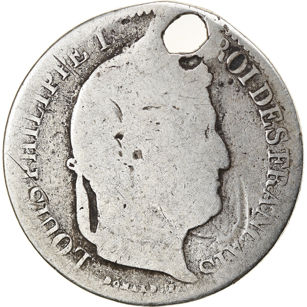 Monnaie, France, Louis-Philippe, 1/2 Franc, 1834, Lille, B, Argent, Gadoury:408