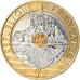 Münze, Frankreich, Mont Saint Michel, 20 Francs, 2001, Paris, UNZ+