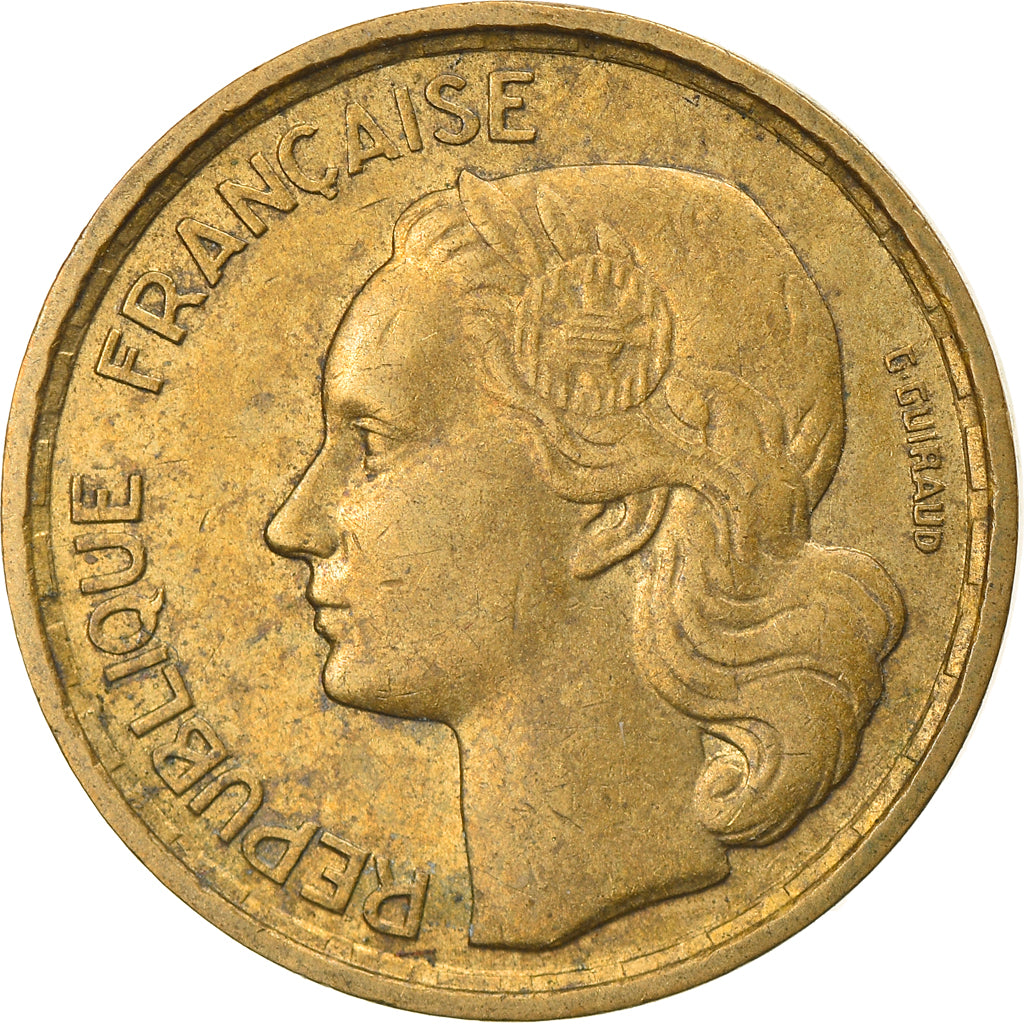Monnaie, France, Guiraud, 10 Francs, 1954, Beaumont - Le Roger, TTB