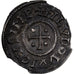 France, Louis le Pieux, Denier au temple, 822-840, Argent, TTB