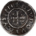 Francia, Louis the Pious, Denier au temple, 822-840, Argento, MB+