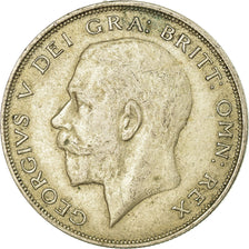 Coin, Great Britain, George V, 1/2 Crown, 1921, EF(40-45), Silver, KM:818.1a