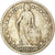 Coin, Switzerland, Franc, 1909, Bern, VF(30-35), Silver, KM:24