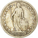 Coin, Switzerland, Franc, 1909, Bern, VF(30-35), Silver, KM:24