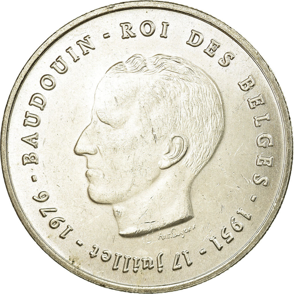 Monnaie, Belgique, 250 Francs, 250 Frank, 1976, TTB+, Argent, KM:157.1