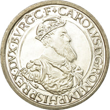 Coin, Belgium, 5 Ecu, 1987, AU(55-58), Silver, KM:166