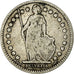 Coin, Switzerland, Franc, 1894, Bern, VF(20-25), Silver, KM:24