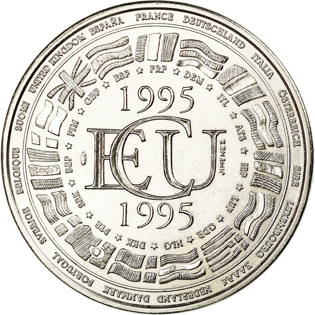 Francja, Medal, Piąta Republika Francuska, Écu Europa 1995, Polityka