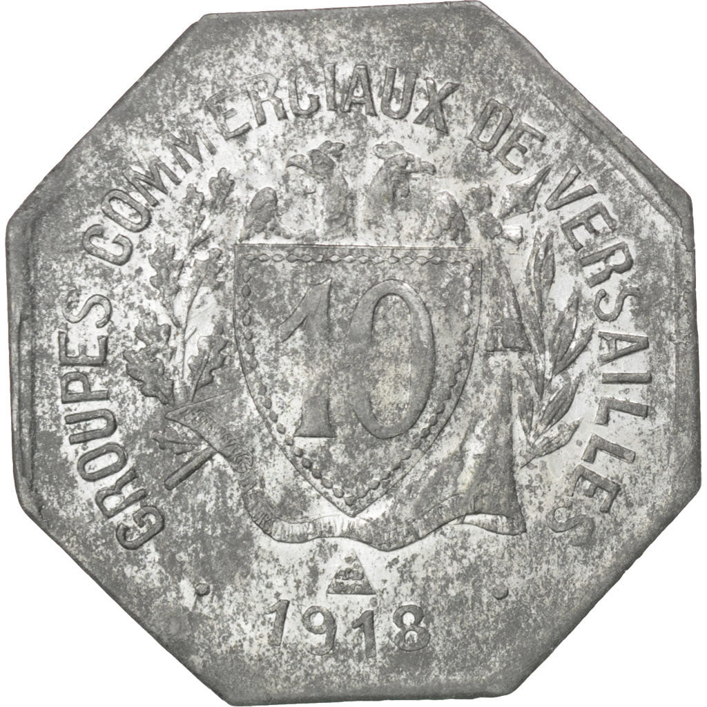 Coin, France, 10 Centimes, 1918, EF(40-45), Zinc, Elie:10.2