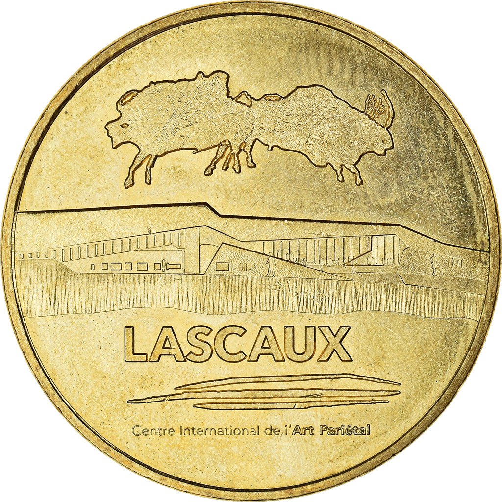 France, Token, Montignac - Lascaux II n°9, 2017, MDP, MS(63), Cupro-nickel