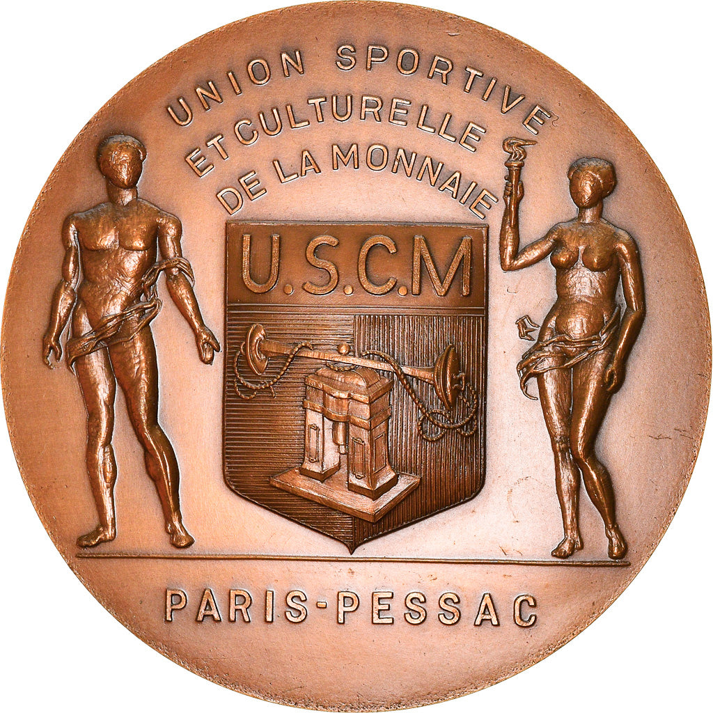 France, Médaille, Union Sportive et Culturelle de la Monnaie, 50 Ans, 1980