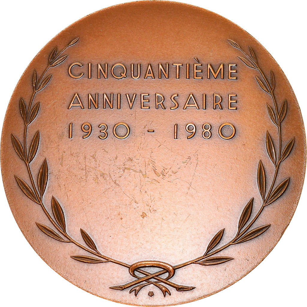 France, Médaille, Union Sportive et Culturelle de la Monnaie, 50 Ans, 1980