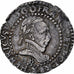 França, Henri III, 1/4 Franc au col plat, 1588, Rouen, Prata, EF(40-45)