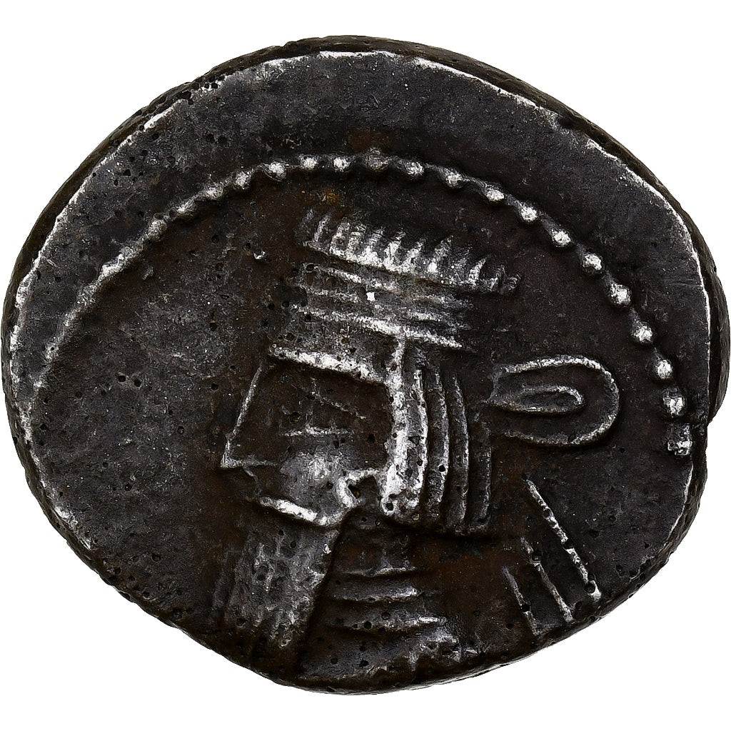 Gotarzes II, Drachm, 45-51, Ekbatana, Silver, EF(40-45)