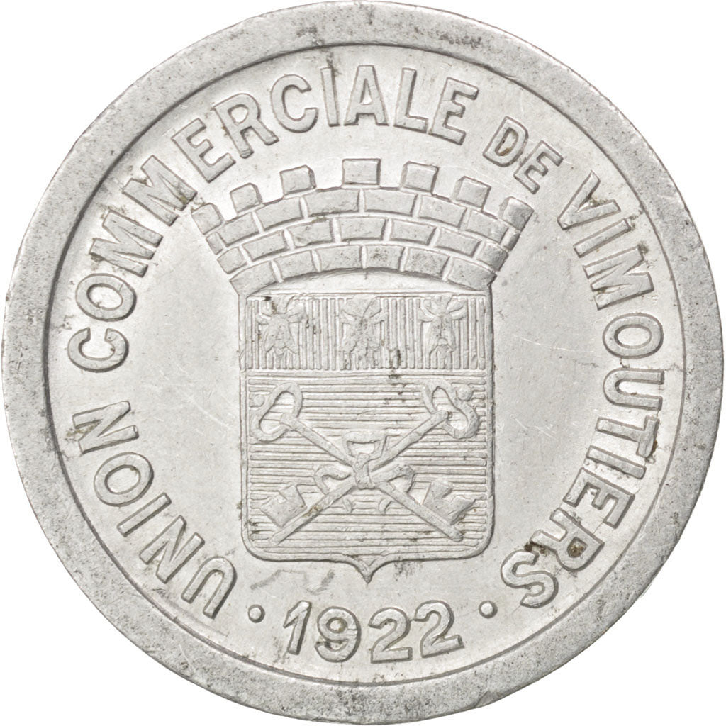 Coin, France, 10 Centimes, 1922, AU(50-53), Aluminium, Elie:10.2