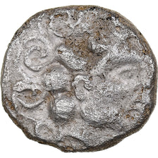 Aedui, Denier à la lyre, 1st century BC, Silver, EF(40-45), Latour:4858