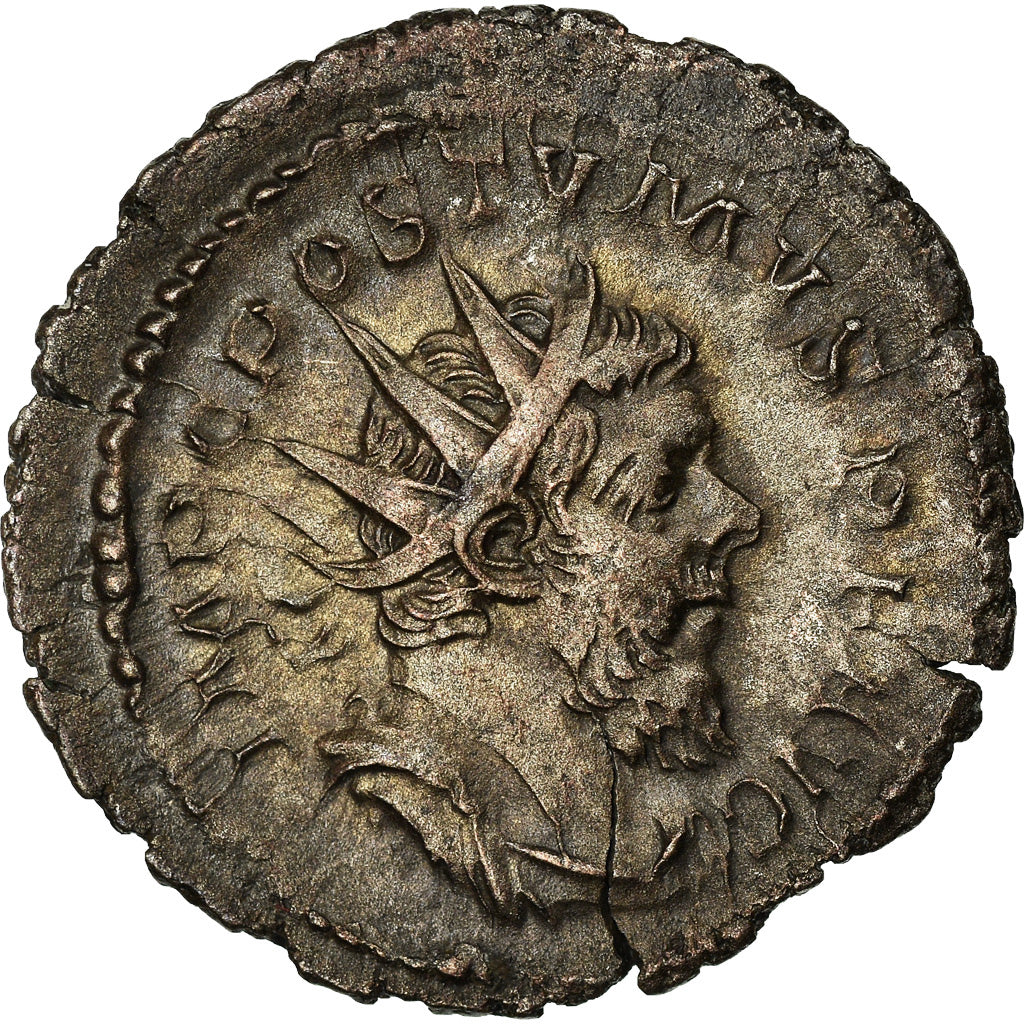Moneta, Postumus, Antoninianus, 262, Trier, BB+, Biglione, RIC:72