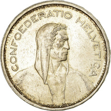 Coin, Switzerland, 5 Francs, 1966, Bern, EF(40-45), Silver, KM:40