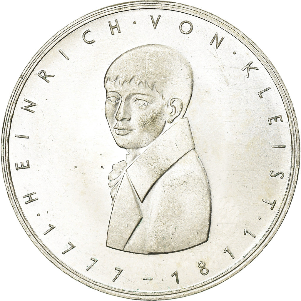 Coin, GERMANY - FEDERAL REPUBLIC, 5 Mark, 1977, Karlsruhe, Germany, AU(55-58)