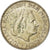 Münze, Niederlande, Juliana, Gulden, 1955, SS, Silber, KM:184