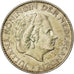 Coin, Netherlands, Juliana, Gulden, 1955, EF(40-45), Silver, KM:184