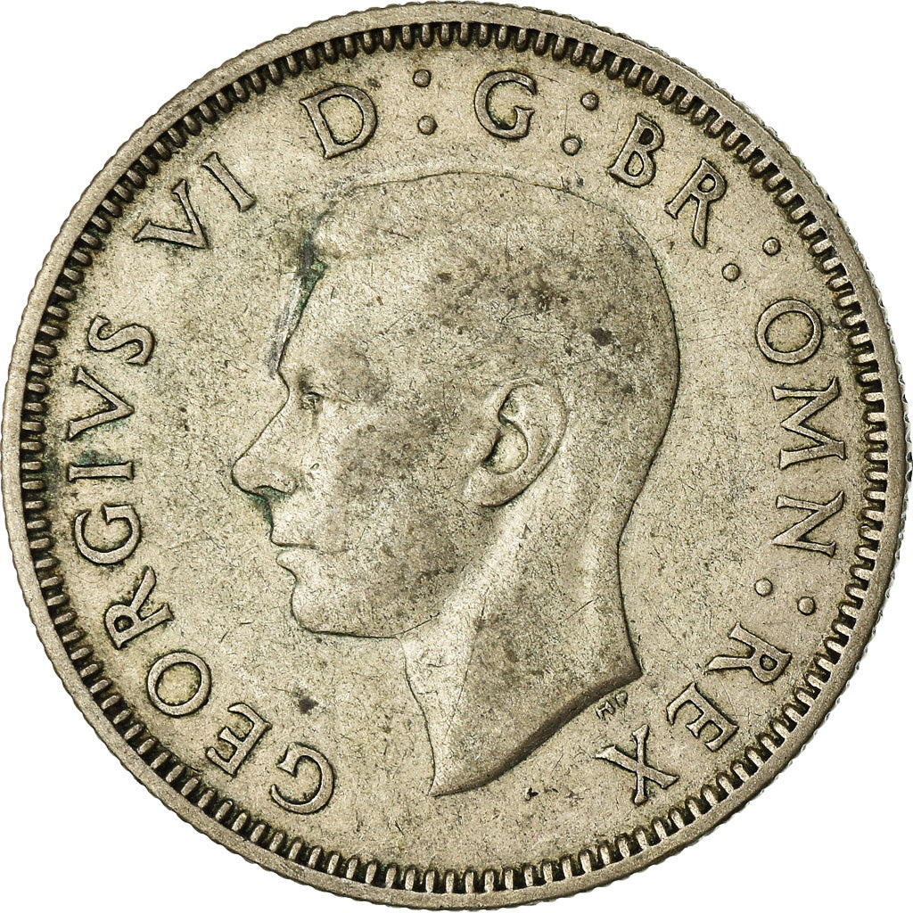 Coin, Great Britain, George VI, Shilling, 1939, VF(30-35), Silver, KM:854