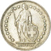 Coin, Switzerland, 1/2 Franc, 1951, Bern, AU(50-53), Silver, KM:23