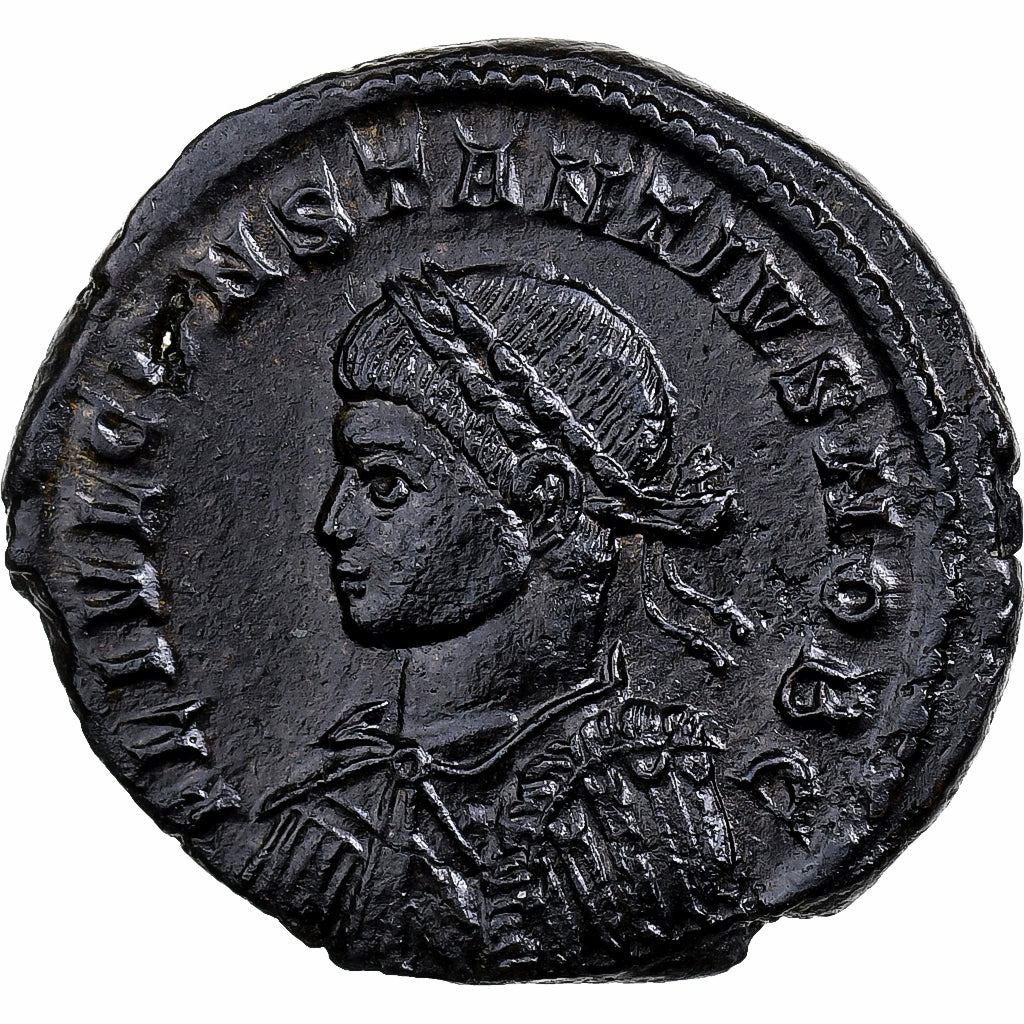 Constantius II, Follis, 326, Trier, Bronzo, SPL, RIC:480