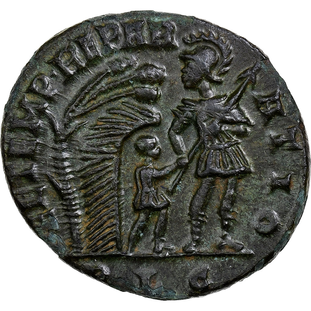 Constans, Centenionalis, 348-350, Lugdunum, Bronze, AU(55-58), RIC:84