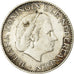 Coin, Netherlands, Juliana, Gulden, 1955, EF(40-45), Silver, KM:184