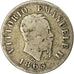 Monnaie, Italie, Vittorio Emanuele II, 50 Centesimi, 1863, Milan, TB, Argent