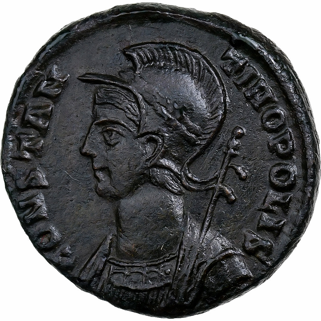 Constantinople, City Commemoratives, Follis, 330-333, Antioch, Bronze