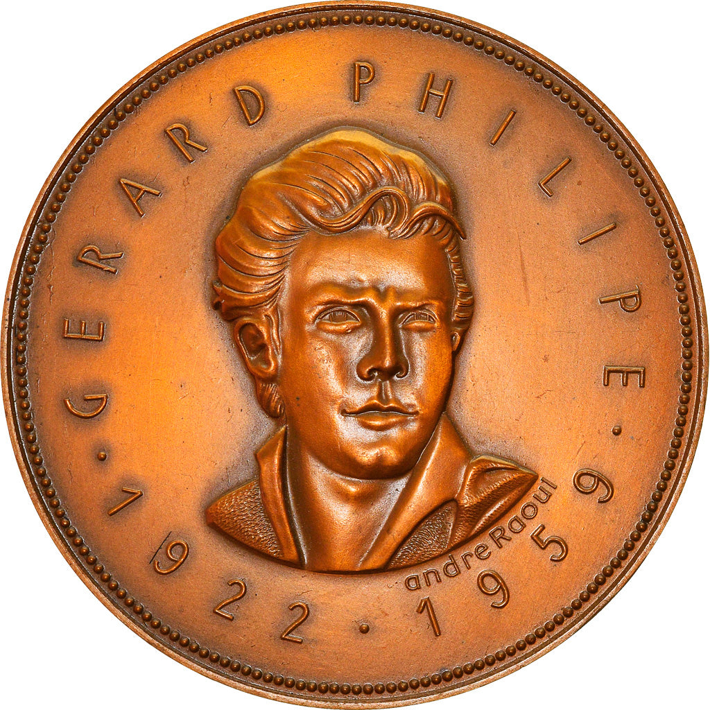 France, Médaille, Gérard Philippe, Théâtre, Cinéma, Arts & Culture, Raoul