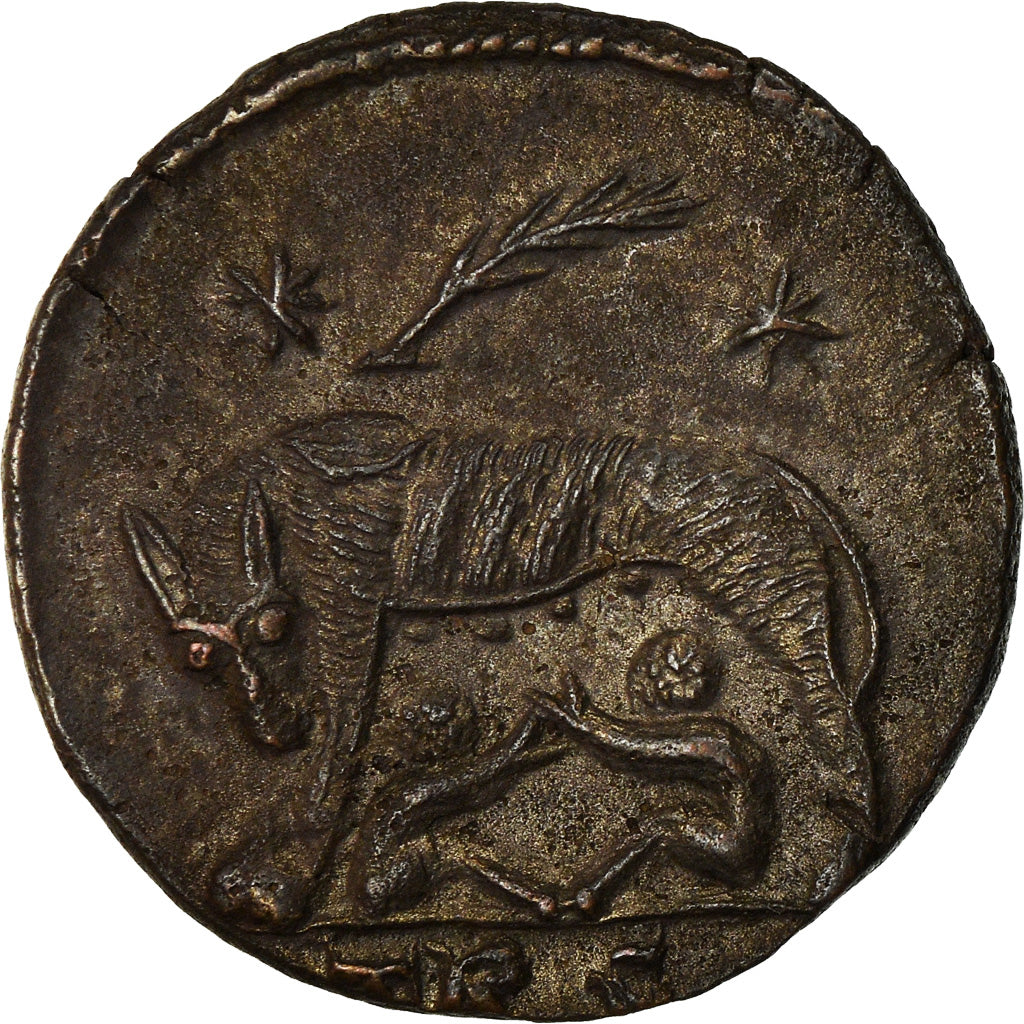 Münze, Roma, City Commemoratives, Nummus, 330-333, Trier, SS+, Kupfer