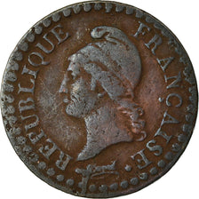 Coin, France, Dupré, Centime, AN 7, Paris, VF(30-35), Bronze, KM:646