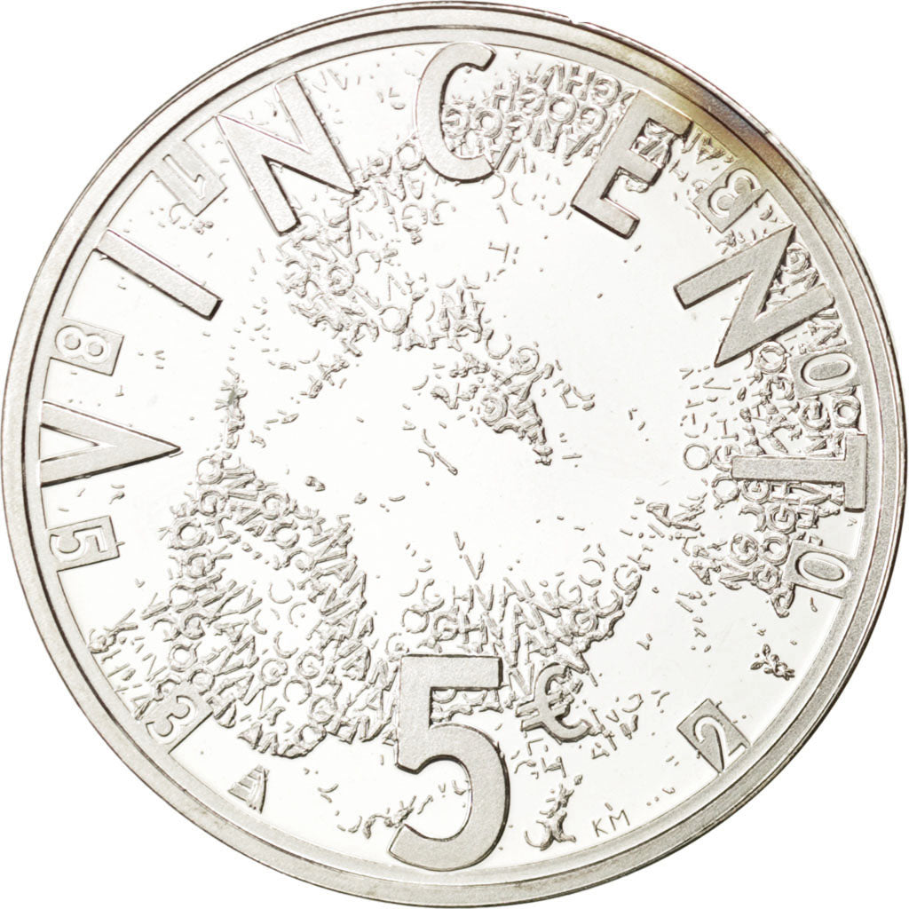 Niederlande, 5 Euro, 2003, UNZ, Silber, KM:245