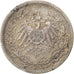 Moneda, ALEMANIA - IMPERIO, 1/2 Mark, 1914, Berlin, MBC, Plata, KM:17