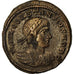Moneda, Constance II, Nummus, Trier, MBC+, Cobre