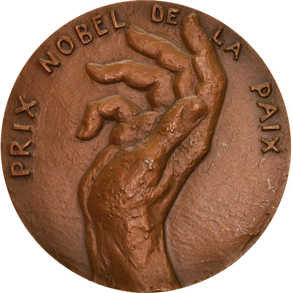 France, Médaille, Martin Luther King, Prix nobel de la Paix, 1969, Courbier