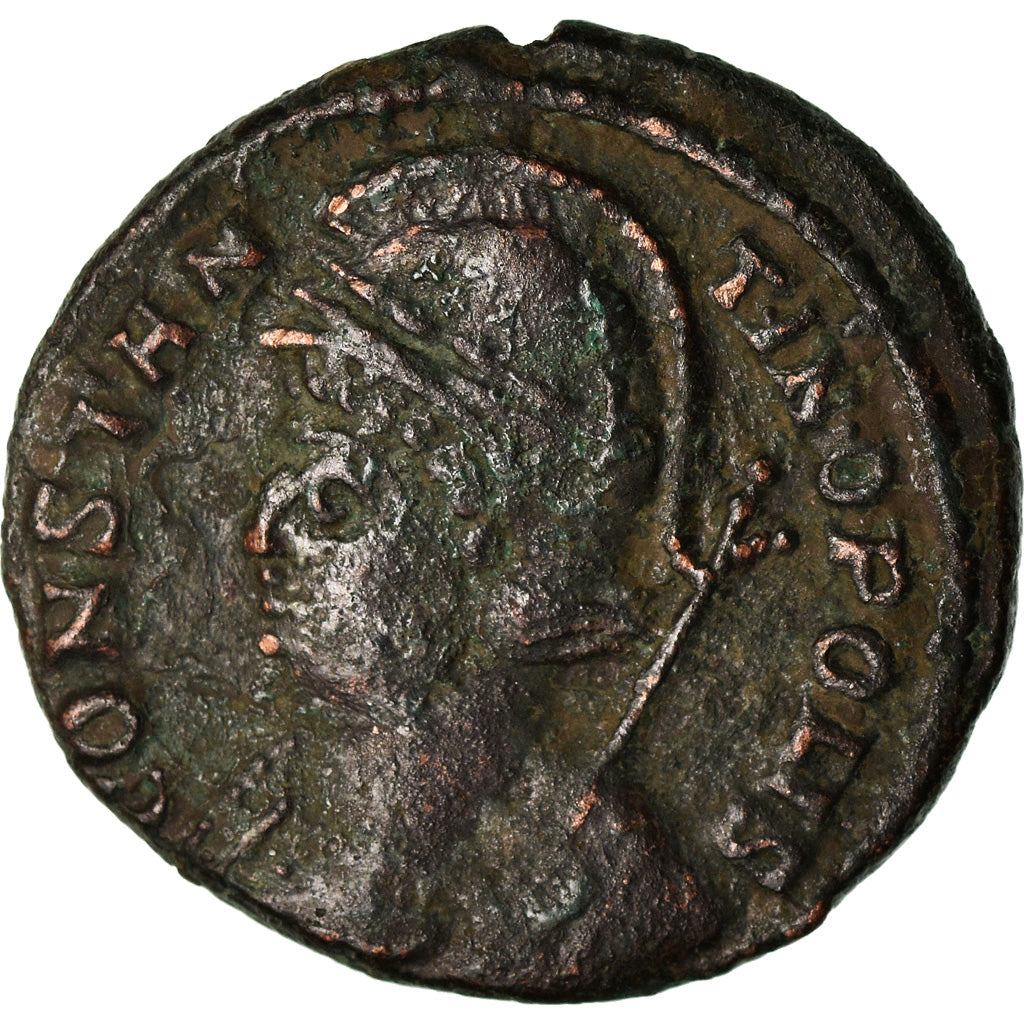 Moneta, Constantinople, City Commemoratives, Nummus, 330-333, Trier, MB+, Rame